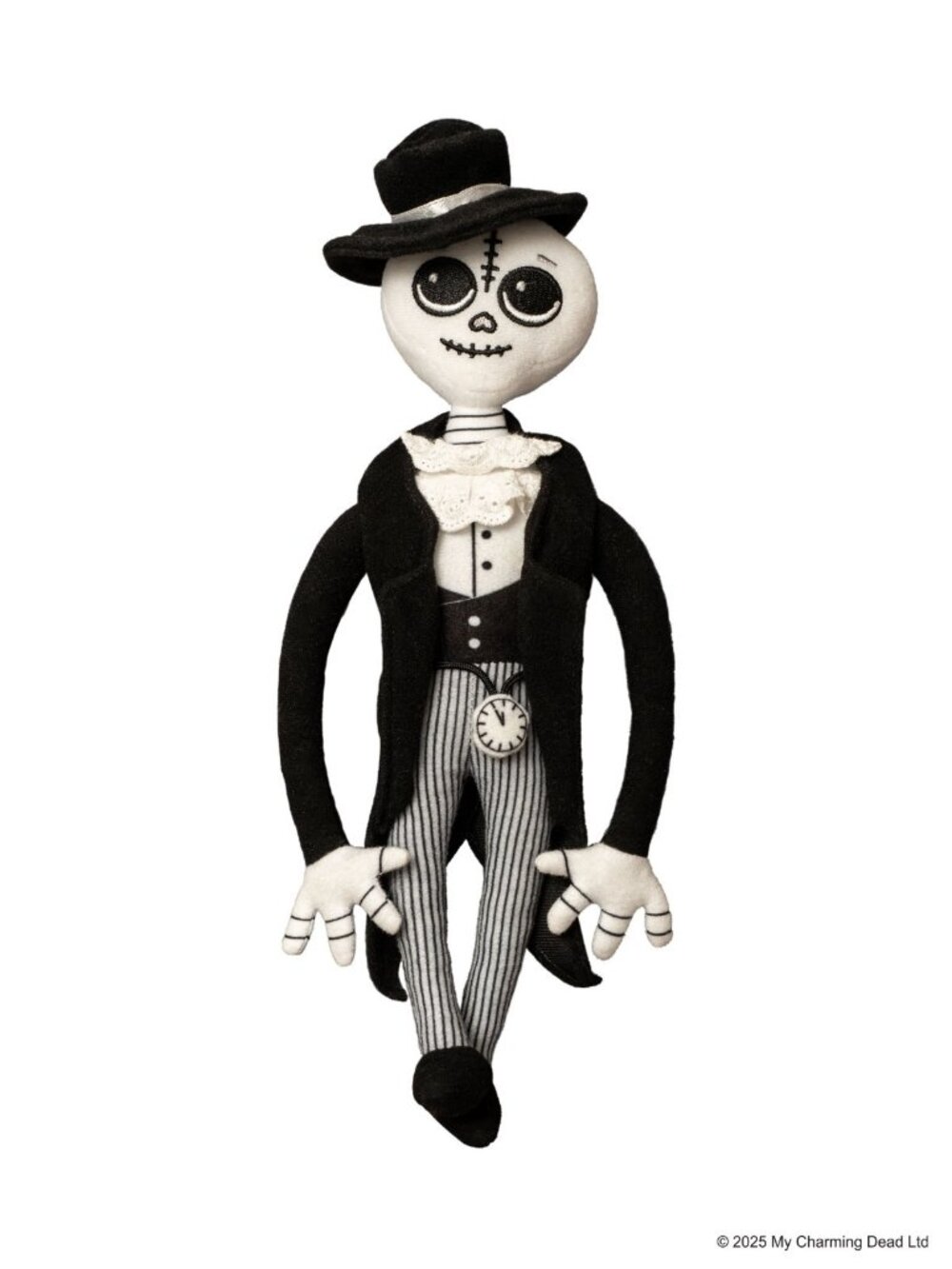 My Charming Dead Under the Bed PAPA DREAD Collectible Plush Gothic Father Doll